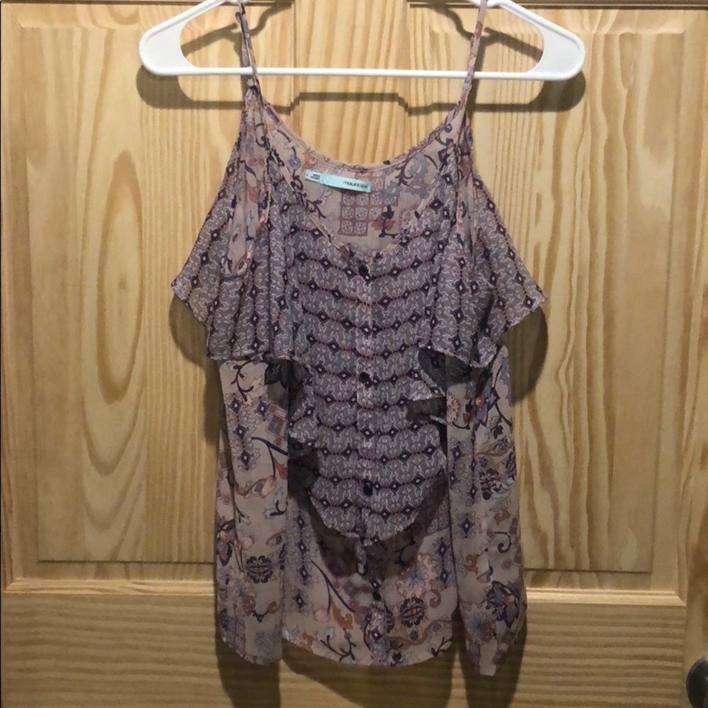 Sheer tank top
